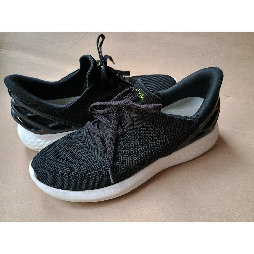 Kizik Athens Black Mens Athletic Sneaker Sz 12  Slip On Easy On Comfort